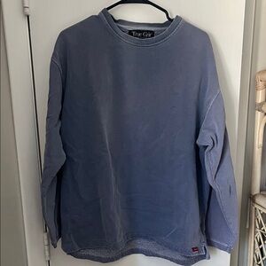 True Grit Slate Blue Pullover